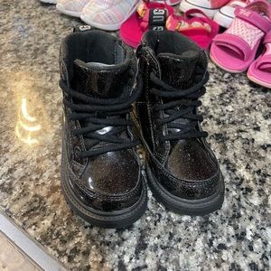 UGG Ashton Lace Up Glitter Toddler Size 8